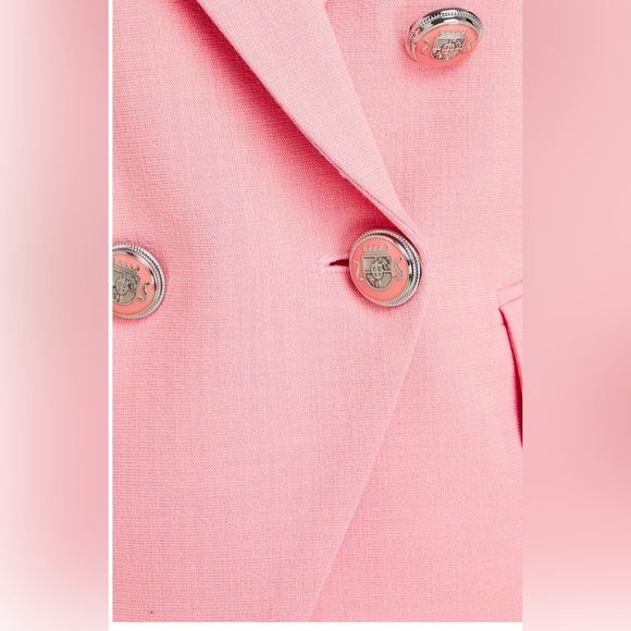 Veronica Beard Miller “Peony” color Double Breasted Blazer Sz 8 - Picture 5 of 17